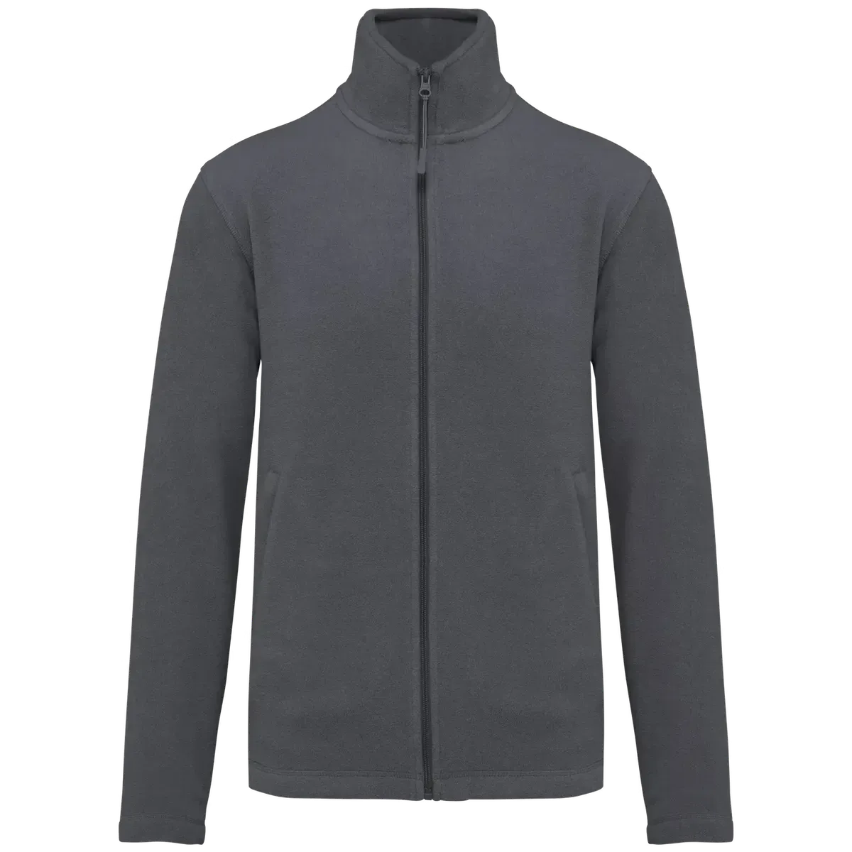 Heren Fleece vest Kariban Falco K911 in Heren Fleece vest Kariban Falco K911 CONVOY GREY