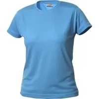 Dames T-shirts Clique Ice T 029335 in turquoise