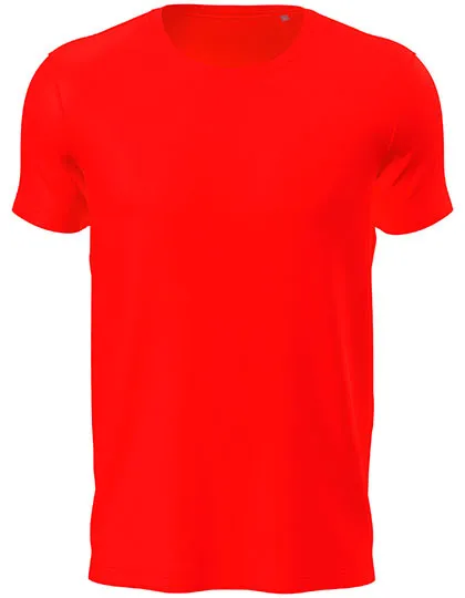 Heren Sportshirt Stedman ST8000 in Heren Sportshirt Stedman ST8000 Scarlet Red