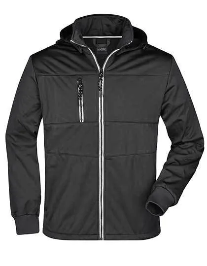 Heren Softshell Jas Daiber Maritime JN1078 productfoto