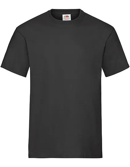 T-shirts Fruit of the Loom American heavy T 61-212-0 in T-shirts Fruit of the Loom American heavy T 61-212-0 - Black