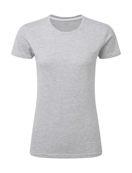 Dames T-shirt SG Perfect Print Tagless Tee SGTee F in Dames T-shirt SG Perfect Print Tagless Tee SGTee F - Light Oxford