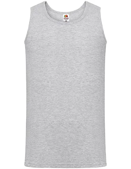 Heren Tanktop Fruit of the Loom Athletic 61-098-0 in Heren Tanktop Fruit of the Loom Athletic 61-098-0 - Heather Grey