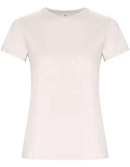 Dames T-shirt Roly Golden Organic CA6696 in Dames T-shirt Roly Golden Organic CA6696 - Vintage White