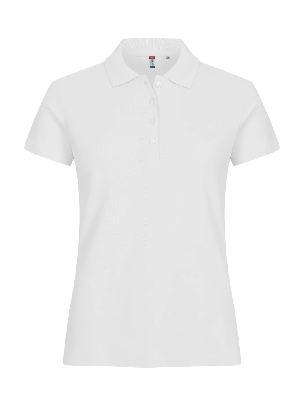 Dames Polo Clique Basic 028231 in Wit
