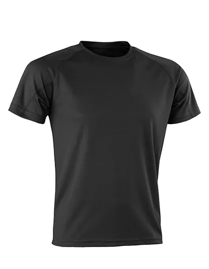 Heren Sportshirt Aircool Spiro S287X in Heren Sportshirt Aircool Spiro S287X Zwart