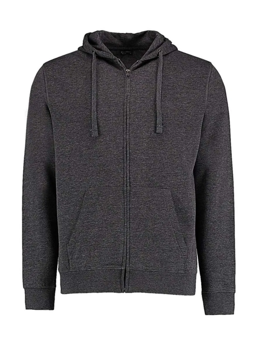 Heren Hoodie met rits Kustom Kit KK303 productfoto