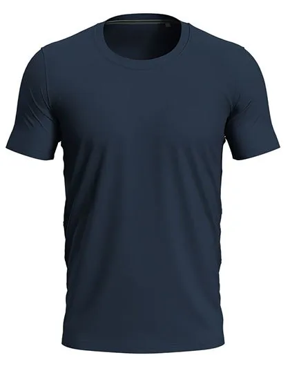 Heren T-shirt Strech Stedman Clive ST9600 in Heren T-shirt Strech Stedman Clive ST9600 - Blue Midnight