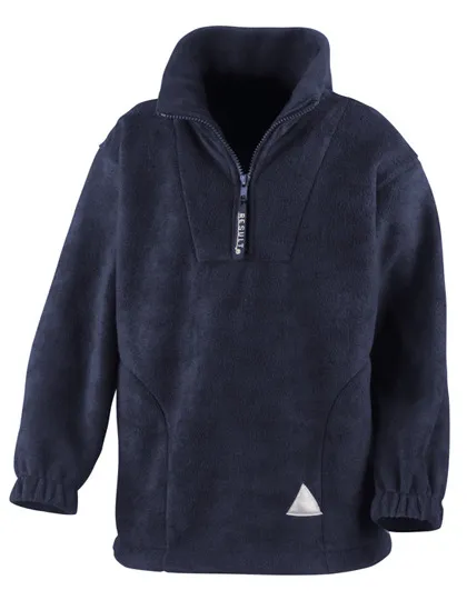 Kinder Fleece Sweater Result Top R033J in Kinder Fleece Sweater Result Top R033J navy