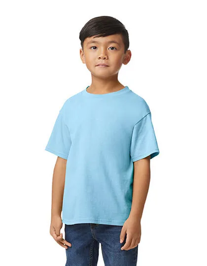 Kinder T-shirt Gildan Softstyle Midweight 65000B in light blue