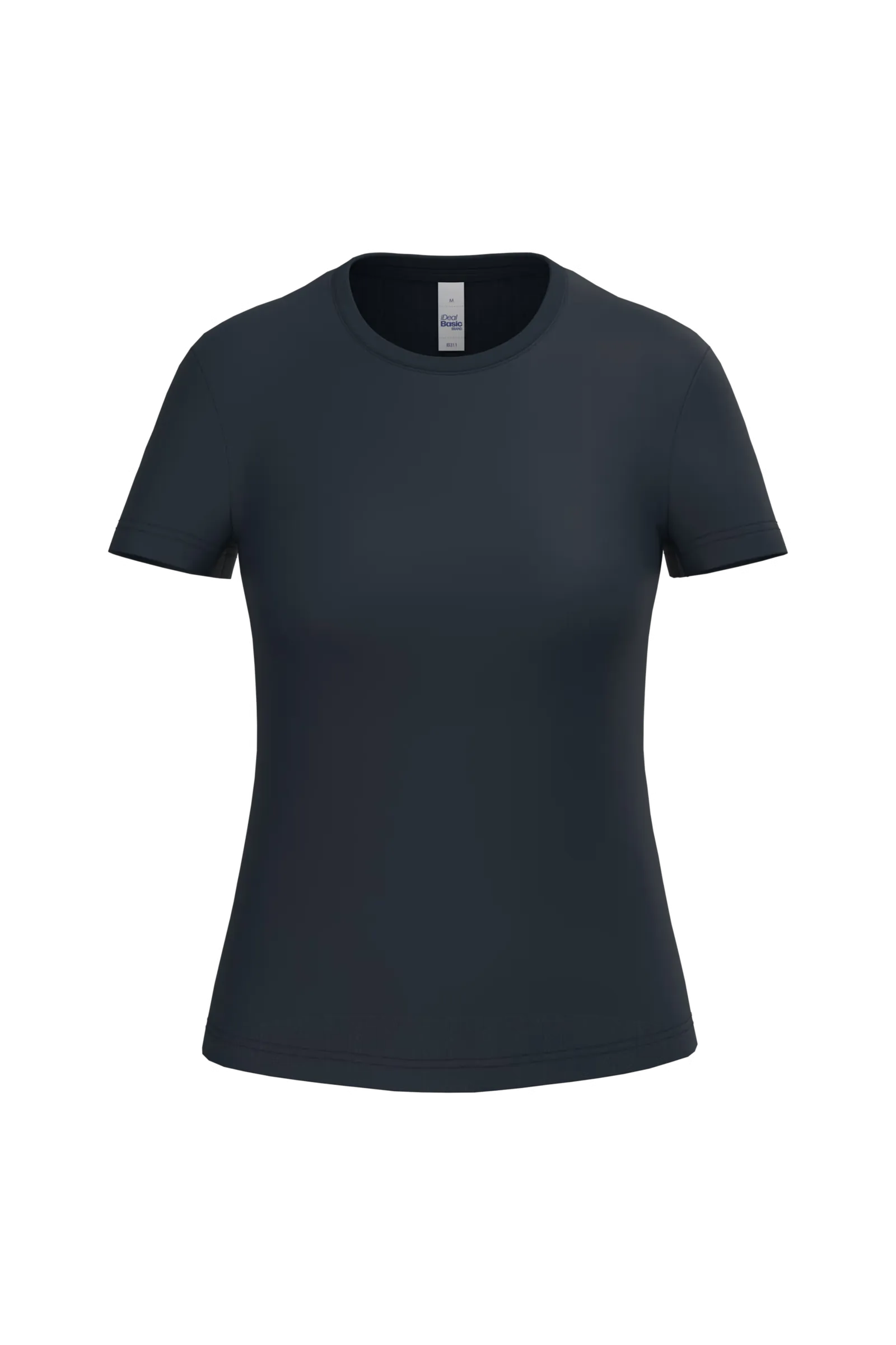 Goedkope Dames T-shirt iDeal Basic Brand IB311 in Goedkope Dames T-shirt iDeal Basic Brand IB311 - Navy
