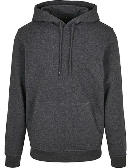 Heren Hoodie Basic Build Your Brand BB001 in Heren Hoodie Basic Build Your Brand BB001 - Charcoal