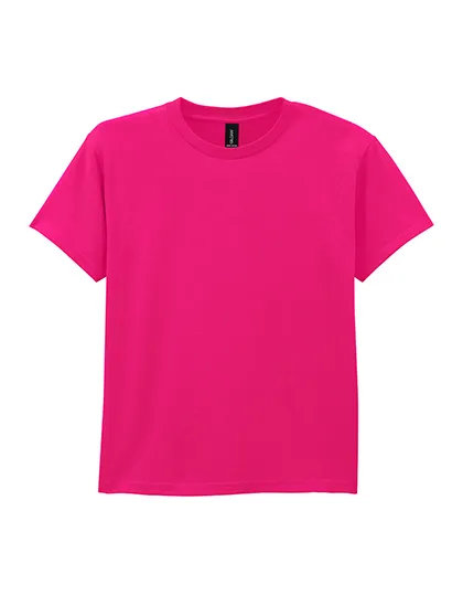 Kinder T-shirts Gildan 5000B in Heliconia