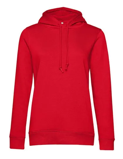 Dames Hoodie B&C Inspire WW34B in Dames Hoodie B&C Inspire WW34B - Red