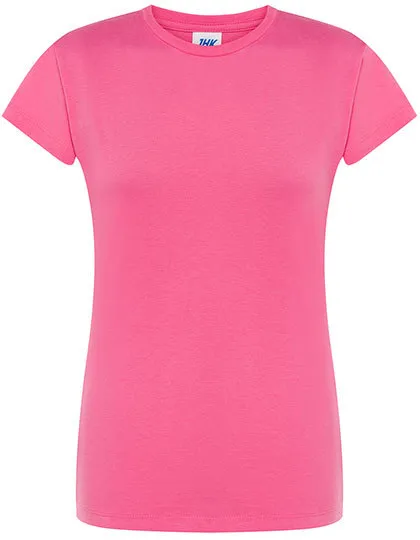 Goedkope Dames T-shirt JHK Regular Comfort TSRLCMF in Goedkope Dames T-shirt JHK Regular Comfort TSRLCMF - Azalea