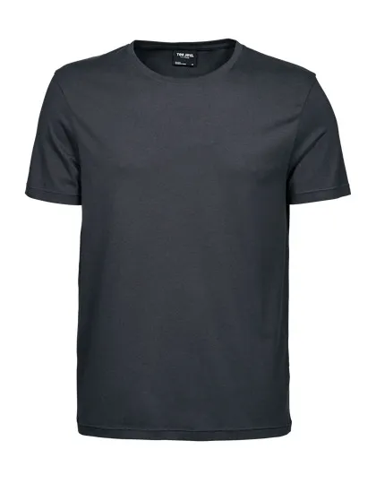 Heren T-shirt Tee Jays Luxery Tee 5000 in dark grey