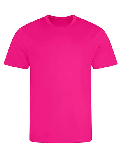 Heren Sportshirt AWDis JC001 in Heren Sportshirt AWDis JC001 Hyper Pink