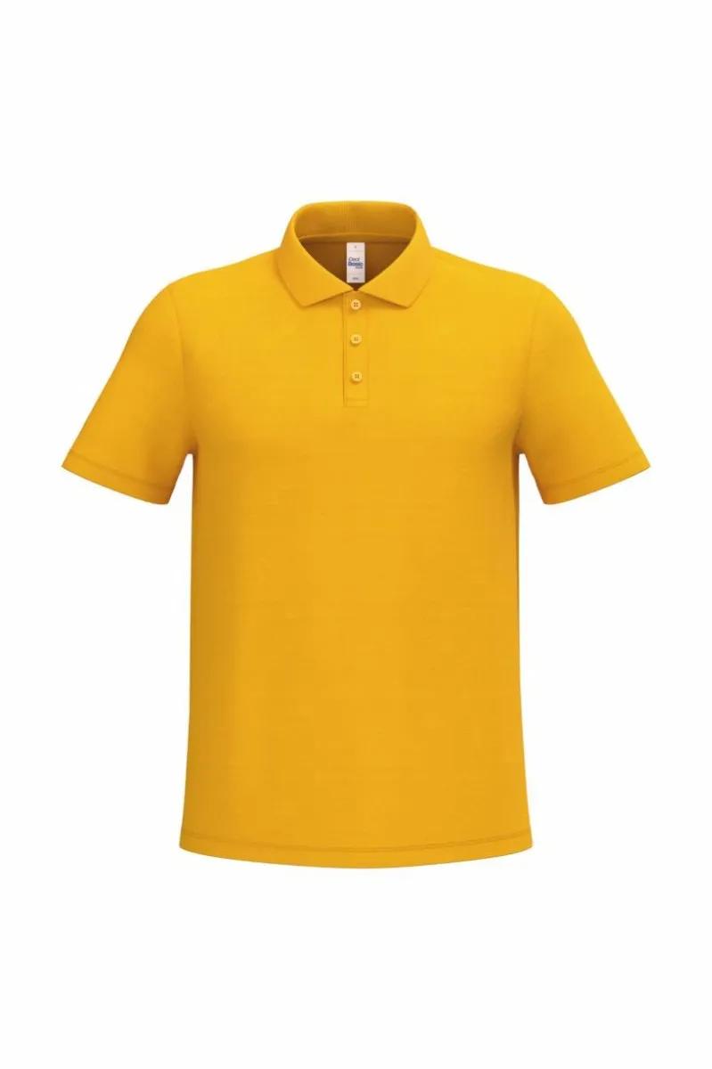 Goedkope Heren Polo iDeal Basic Brand in Gold