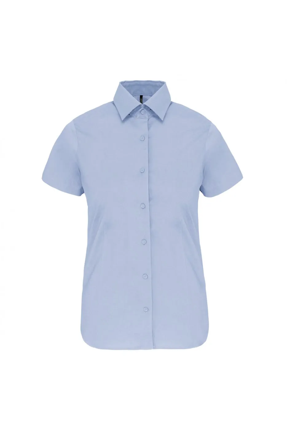 Dames Stretch Blouse korte mouw Kariban K532 productfoto