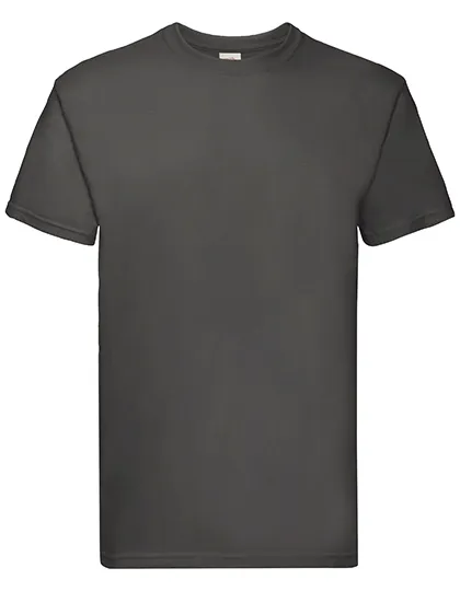 T-shirts Fruit of the Loom Super premium 61-044-0 in T-shirts Fruit of the Loom Super premium 61-044-0 - Light Graphite