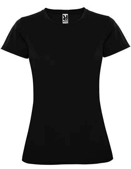 Dames Sportshirt Montecarlo Roly CA0423 in Dames Sportshirt Montecarlo Roly CA0423 - Black