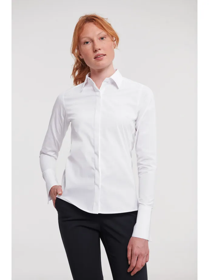 Dames Blouse Russell R-960F-0 Lange Mouw productfoto