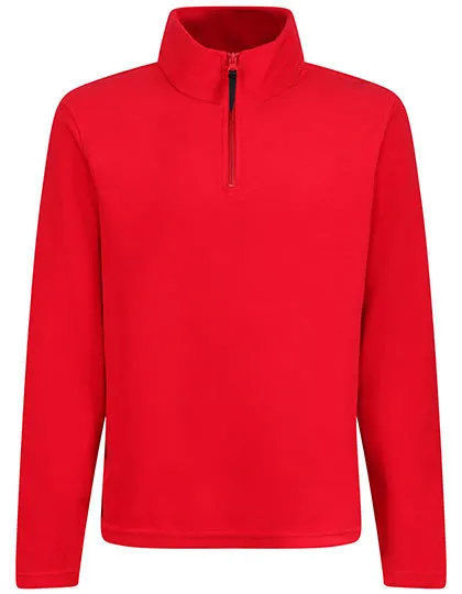 Heren Fleece Sweater Micro Regatta TRF549 in Heren Fleece Sweater Micro Regatta TRF549 Classic Red