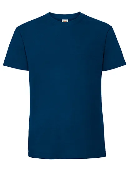 Heren T-shirt Ringspun Premium Fruit of the loom 61-422-0 in Heren T-shirt Ringspun Premium Fruit of the loom 61-422-0 - Mountain Blue
