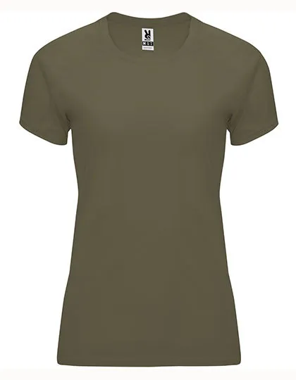 Dames Sportshirt Bahrain Roly CA0408 in Dames Sportshirt Bahrain Roly CA0408 - Army Green