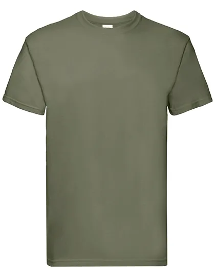 T-shirts Fruit of the Loom Super premium 61-044-0 in T-shirts Fruit of the Loom Super premium 61-044-0 - Classic Olive