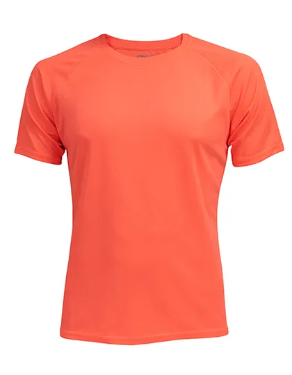 Heren Sportshirt CONA SPORTS CS01 in Heren Sportshirt CONA SPORTS CS01 Neon Peach