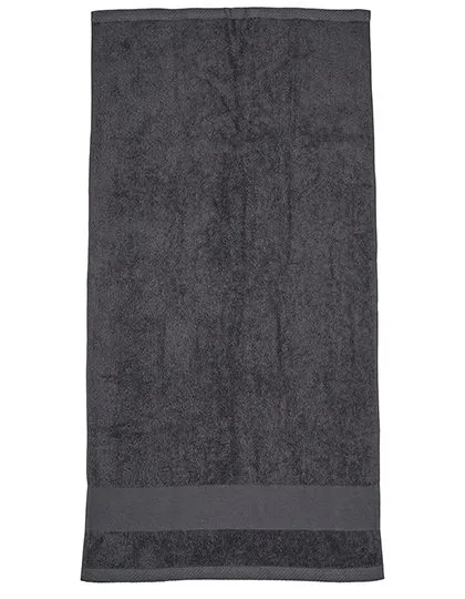 Organische Handdoek Fair Towel 92UA-7477B-0 in Organische Handdoek Fair Towel 92UA-7477B-0 Dark Grey