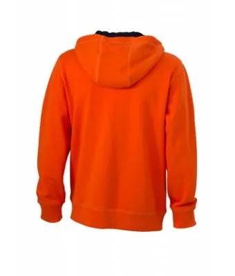 Hooded Sweaters James & Nicholson Lifestyle JN963 productfoto