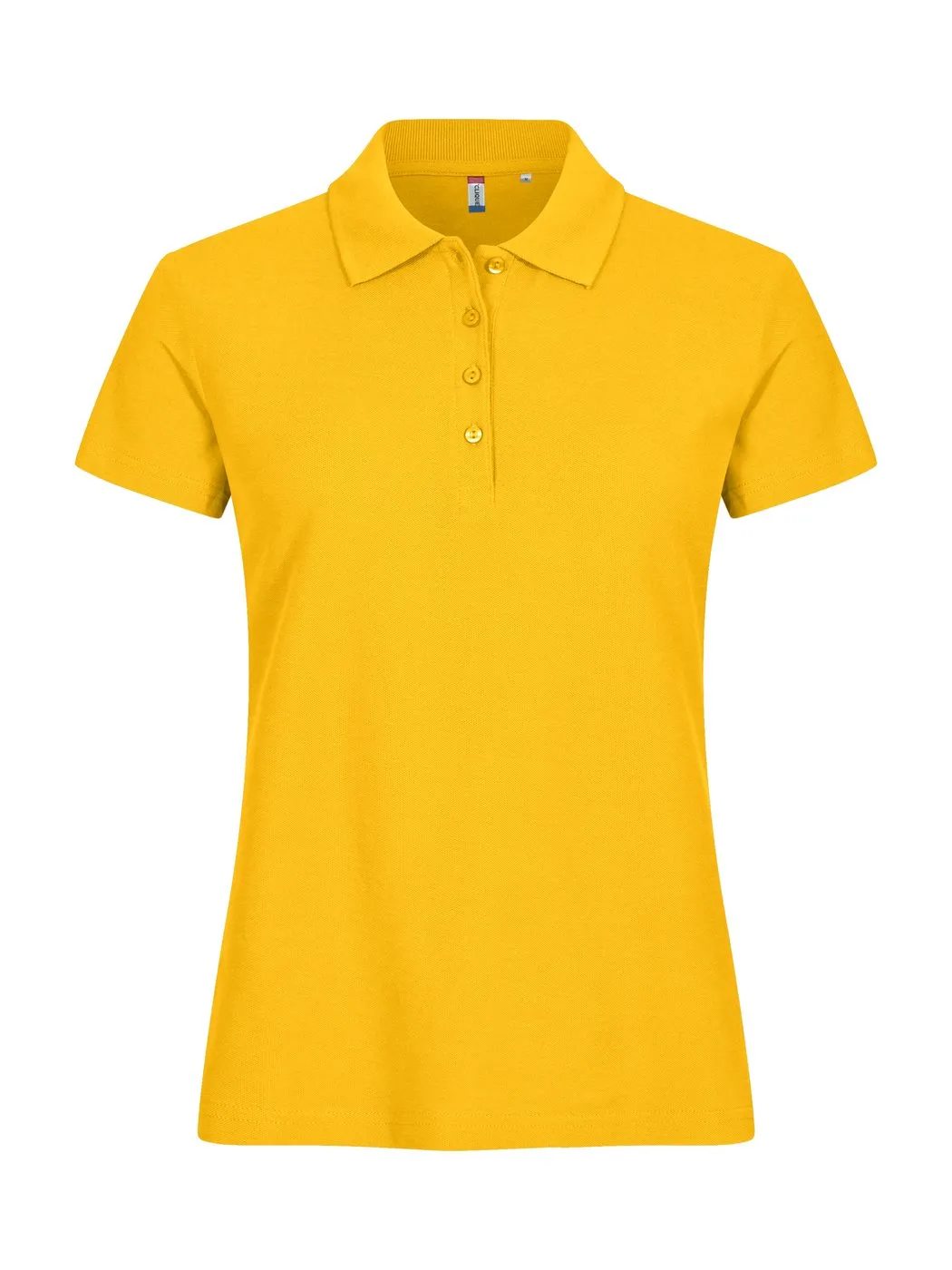 Dames Polo Clique Basic 028231 in lemon