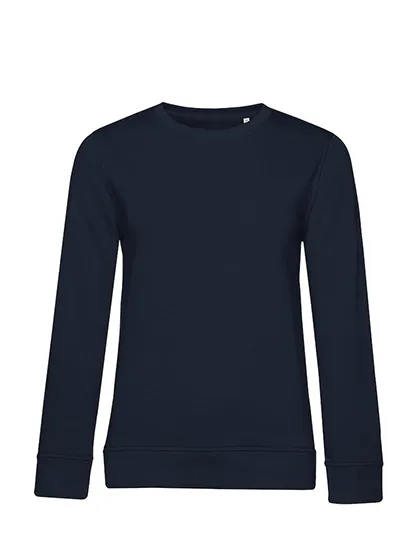 Organische Dames Sweater B&C  Inspire Crew Neck Sweat WW32B productfoto