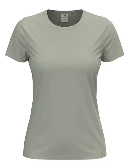 Dames T-shirt Classic-T Fitted Stedman ST2600 in Dames T-shirt Classic-T Fitted Stedman ST2600 - Soft Grey