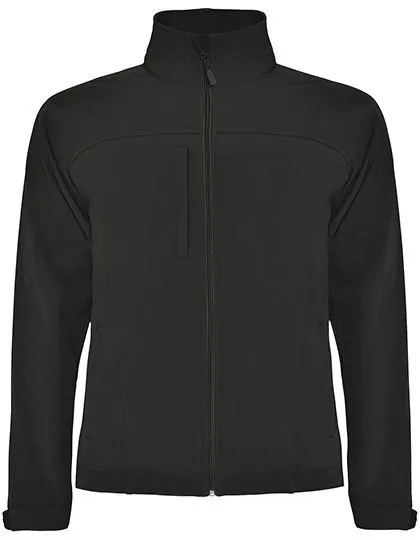 Heren Softshell Jas Rudolph Roly SS6435 in Heren Softshell Jas Rudolph Roly SS6435 Heather Black