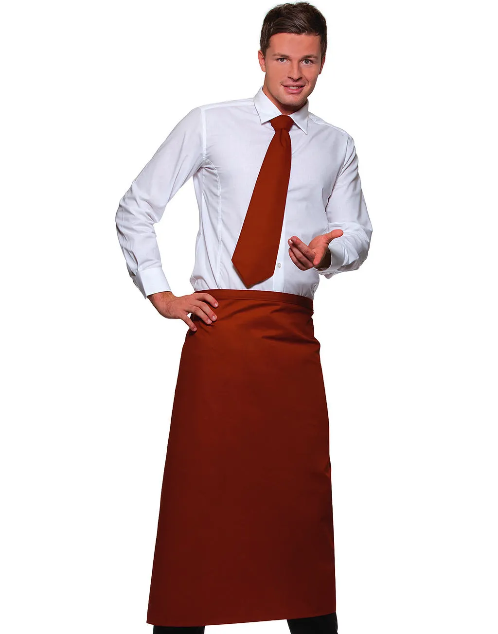 Lange Schort Apron Karlowsky Ibiza productfoto