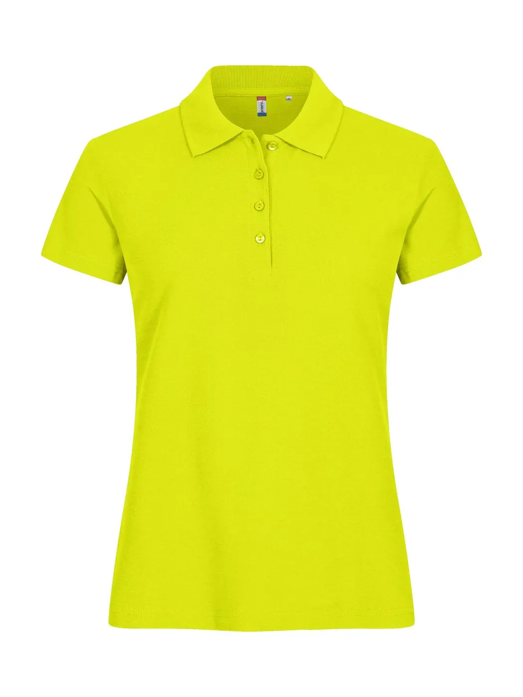 Dames Polo Clique Basic 028231 in Signaal Groen
