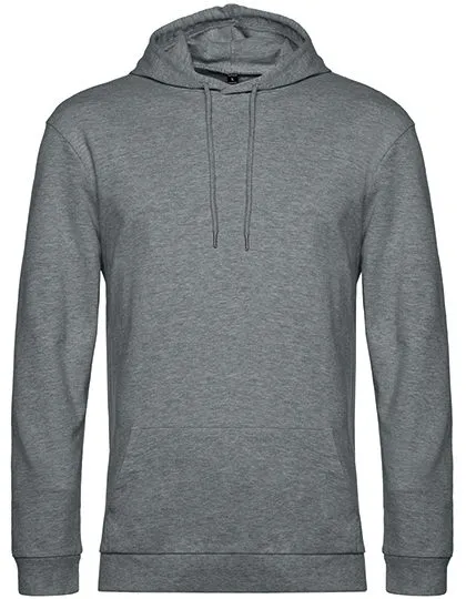 Heren #Hoodie B&C WU03W in Heren #Hoodie B&C WU03W - Heather Mid Grey