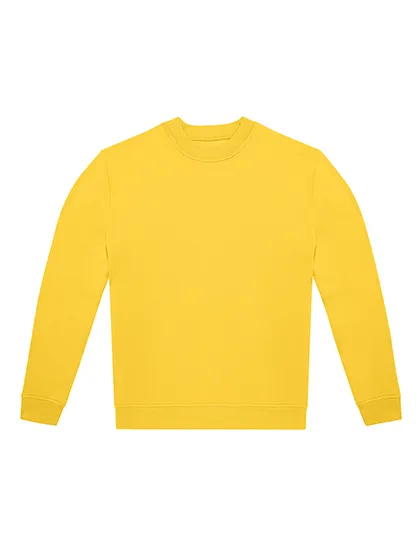 Heren Sweater B&C ID.332 Crew WG004 in Heren Sweater B&C ID.332 Crew WG004 Pop Yellow