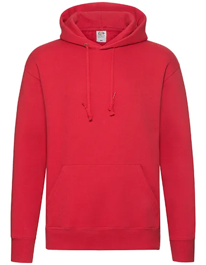 Heren Hoodie Premium FOTL 62-152-0 in Heren Hoodie Premium FOTL 62-152-0 Red