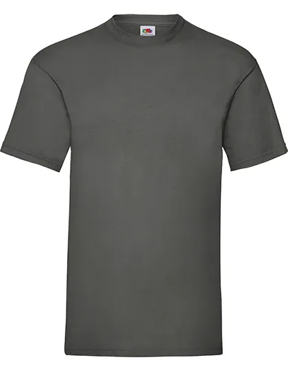 T-shirts Fruit of the Loom Value weight 61-036-0 in T-shirts Fruit of the Loom Value weight 61-036-0 - Light Graphite