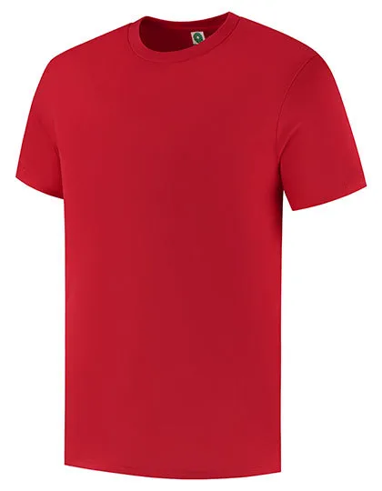 T-shirt Uniseks Organic Starworld GL3 in T-shirt Uniseks Organic Starworld GL3 - Fiesta Red