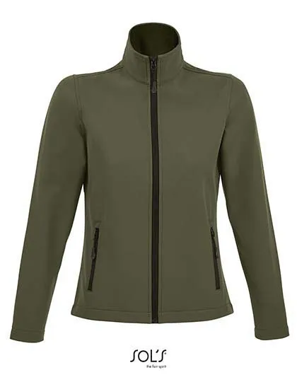 Goedkope Dames Softshell Jas Sols Race 01194 in Goedkope Dames Softshell Jas Sols Race 01194 Army Green
