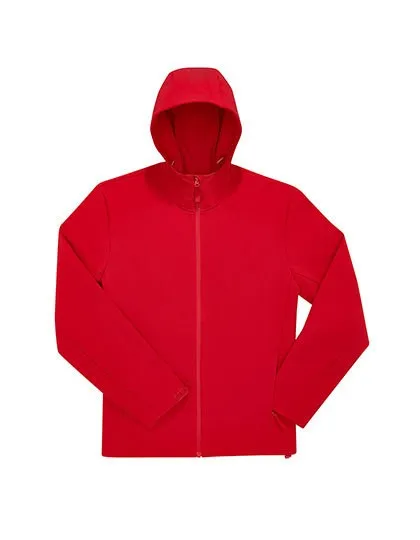 Heren Hoodie Softshell Jas B&C Reset JG006 productfoto