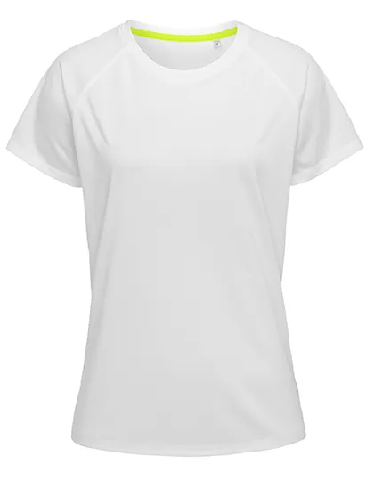 Dames Sportshirt Stedman ST8500 in Dames Sportshirt Stedman ST8500 - White