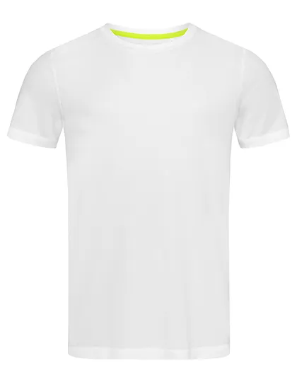 Heren Sportshirt Stedman ST8400 in Heren Sportshirt Stedman ST8400 White