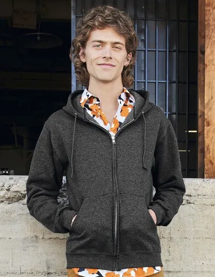 Heren Hoodie met rits Everest Roly CQ5064 productfoto