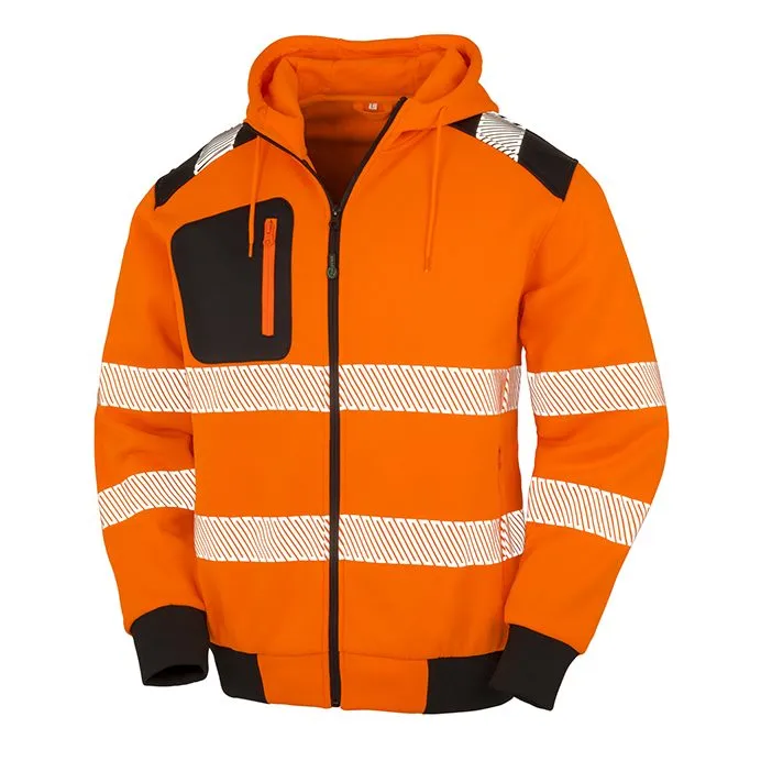 Heren Hoodie met Rits Recycled Robust R503X productfoto